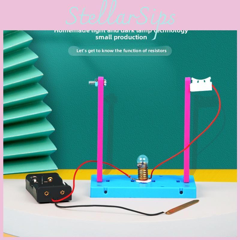 Diy Science Experiment Kit With Light And Dark Lamp For Student Learning