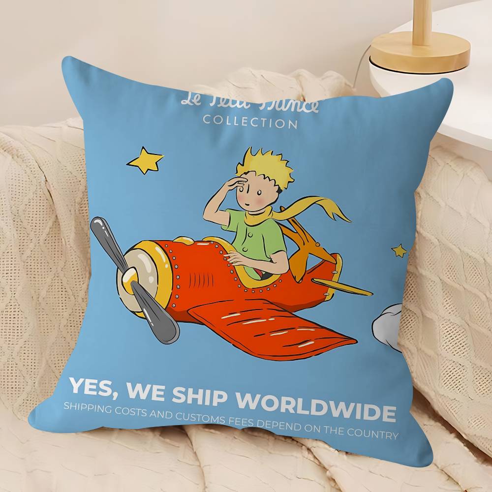 

Аниме Маленький принц Наволочка Чехол для подушки Обивка Диванная подушка Домашний декор Наволочка 12x12Inch