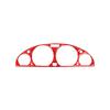 For BMW 3 Series E46 M3 1999-2004 Accessories Carbon Fiber Interior Car Speedometer Surround Decor Frame Trim Cover Stickers