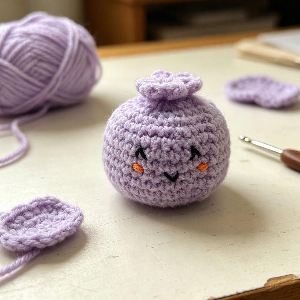 6 pcs Crocheted Sandbag Game Props Keychain 2 in 1 Keychain Crocheted Sandbag