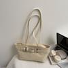 Simple Style Faux Leather Shoulder Bag for Women Fashion Commuter Handbag