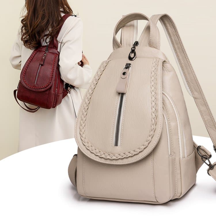 Vintage Damen-Rucksack, Umhängetasche