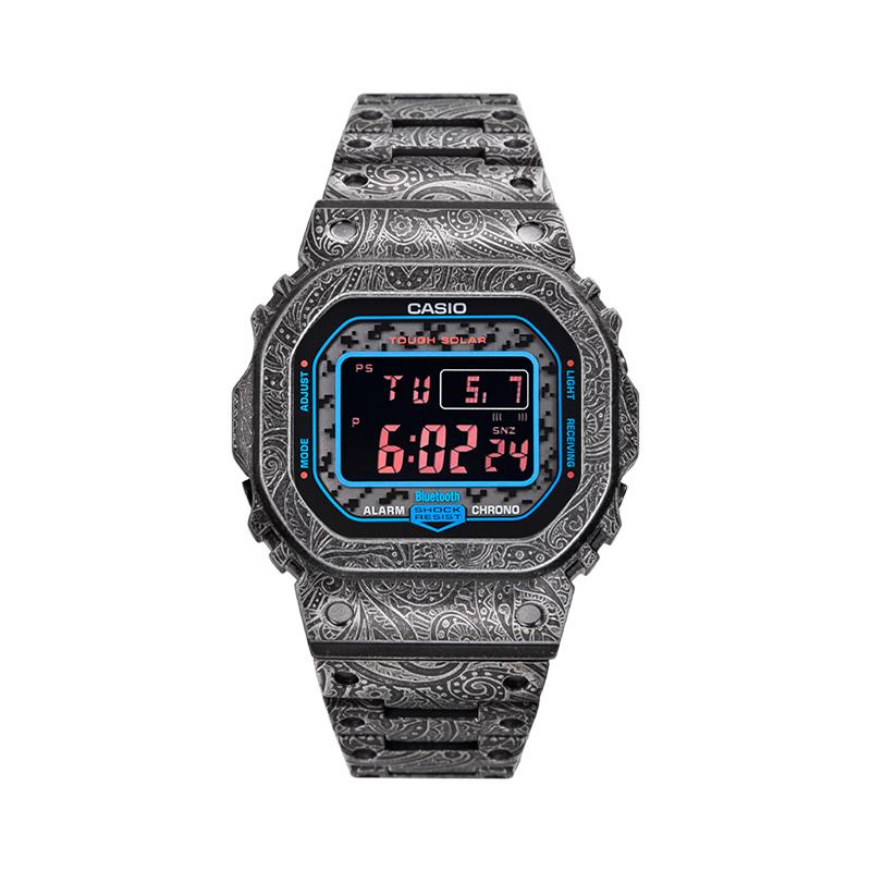 CASIO Unisex DIGITAL Series 43mm Black Watch GW-B5600CT-1(Team788--) Black