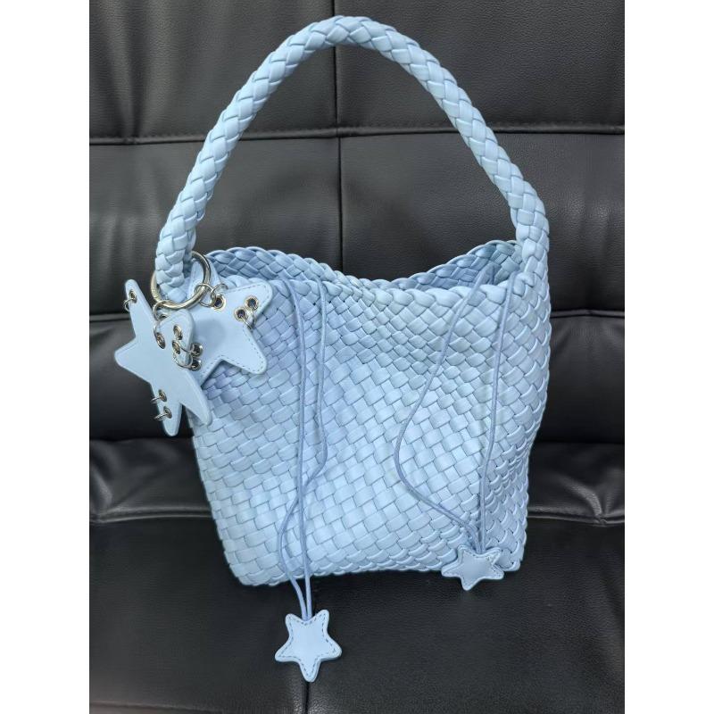 Gun Gun Kleine Handgewebte Tasche Mode Hochwertige Handtasche Eine Schulter Kleine Tragetasche Damentasche