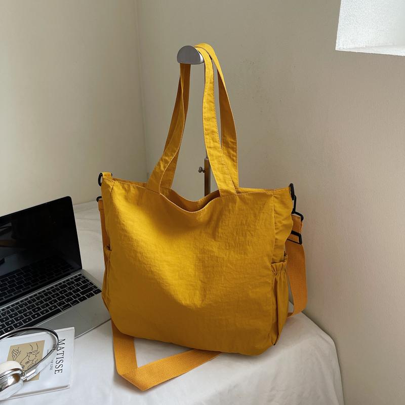 Student Book Bag Lightweight Shoulder Bag Women's Commuter Tote Bag Large Capacity Crossbody Bag