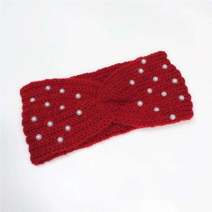 Winter Warmer Ear Knitted Headband Turban For Lady Women Elastic Wool Hairband Wide Stretch Headwear Headwrap Hair Accessories