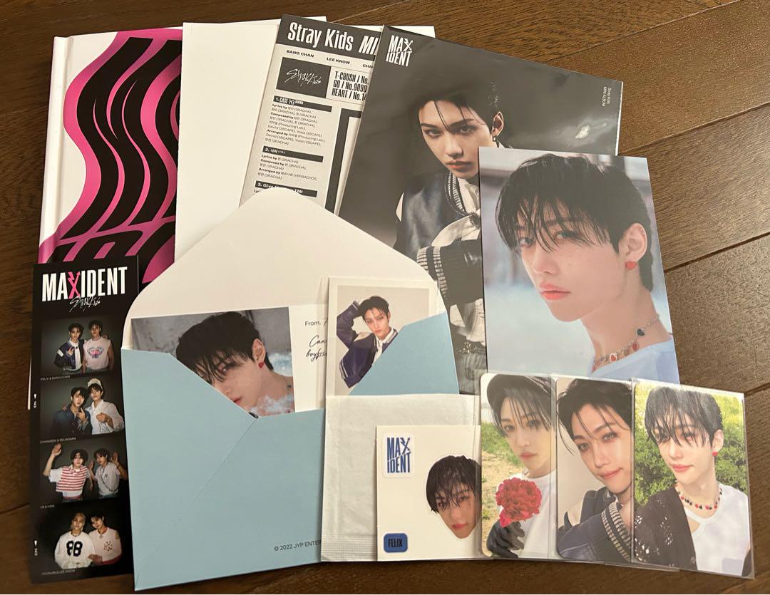 

[USED] stray kids sukiz maxident limited edition felix comp