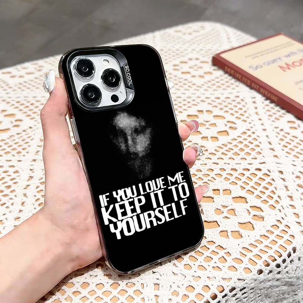 Ethel c-Cain Perverts Phone Case For iPhone 17,16,15,14,13,12,11 Plus,Pro Max,XS,Colored silver phone case iPhone17PRO
