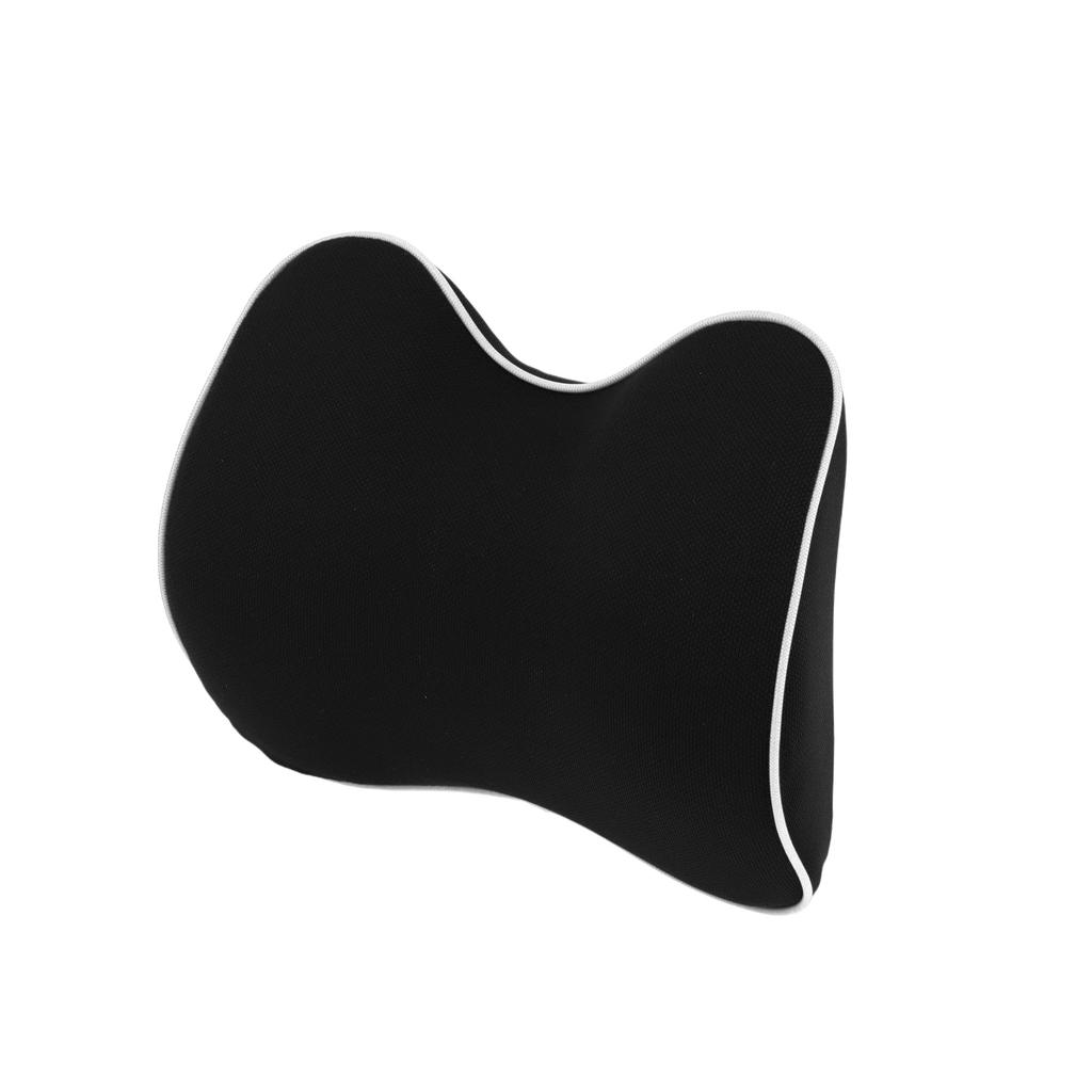 INFINAUTO Car Neck Lower Back Pain Relief Seat Cervical Car Car Seat Headrest Pillow for Neck and Back Breathable Memory Black and 1 Convenient for