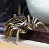 Spider Shaped Incense Holder Buddhist Utensils Creative Buddha Incense Holder Copper Office Desktop Decorations Home Decoration