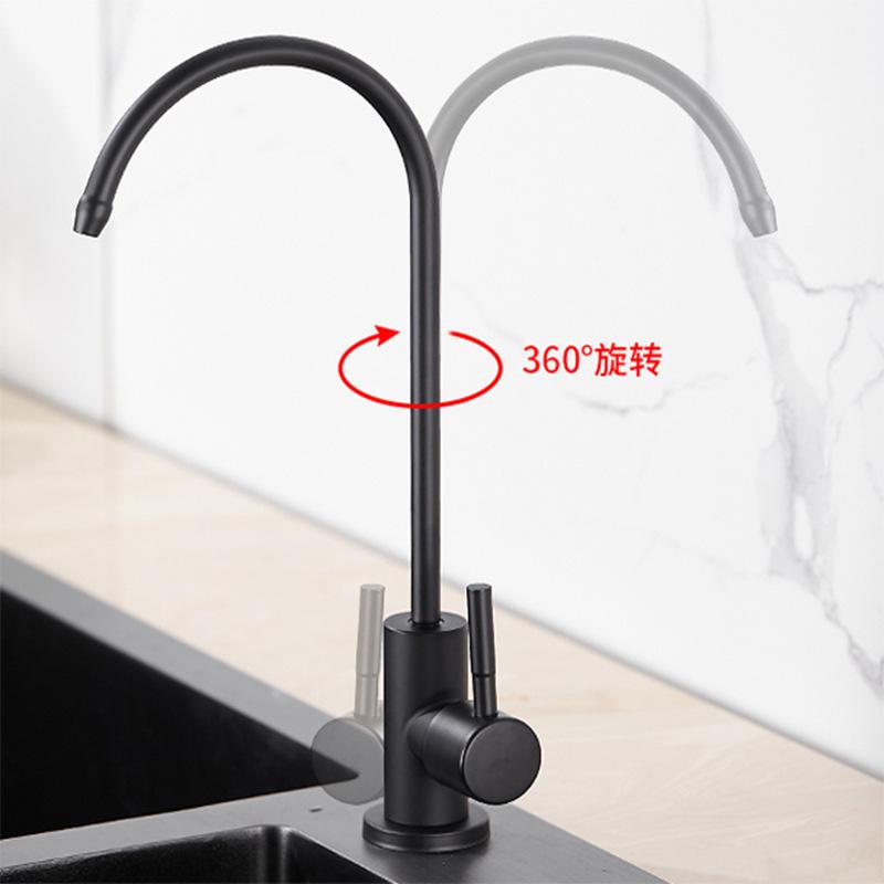 304 Edelstahl Küchenwasserreiniger, Einzelkühlung, drehbarer Wasserreiniger, Trinkwasserhahn