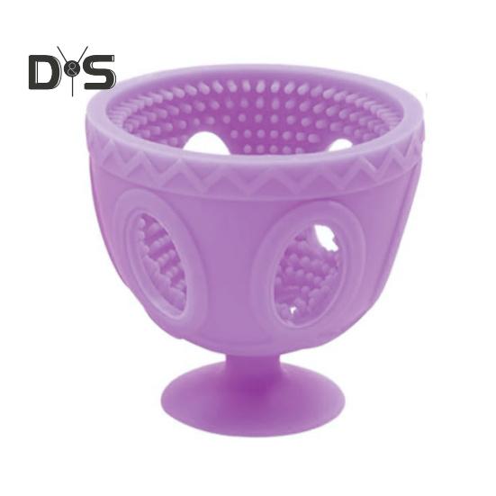 Силиконовый очиститель для яиц портативная машина для мытья яиц для сверкающей чистоты яиц эффективная щетка для чистки яиц экологически чистый инструмент для мытья яиц 1pc 596₽