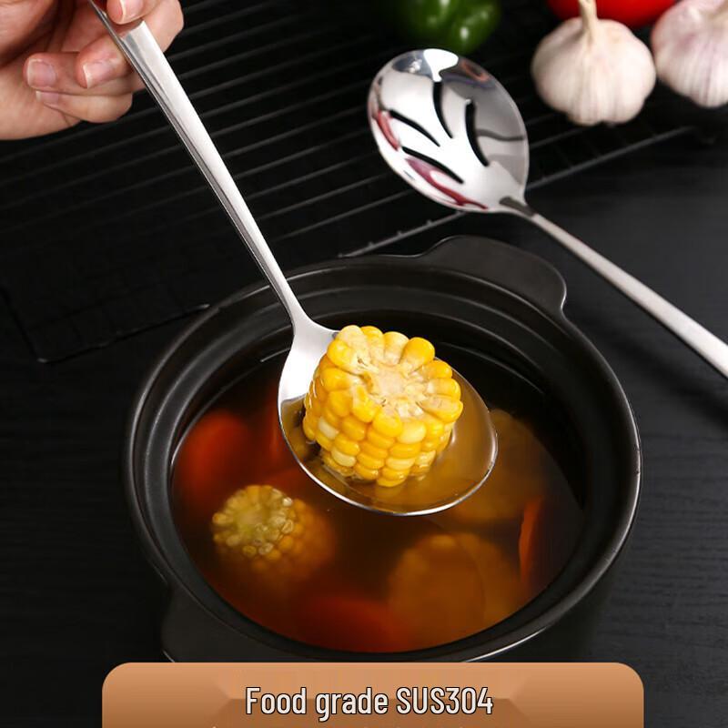 304 Stainless Steel Long Handle Serving Spoon