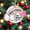 Christmas Decoration Wooden Pendants, Scene Layout Christmas Tree Decoration Pendants, Christmas Supplies Wooden Gifts