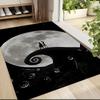 Nightmare Before Christmas Carpet Rug Soft Washable Anti Slip Home Living Room Sofa Mats Personalized Christmas Rug