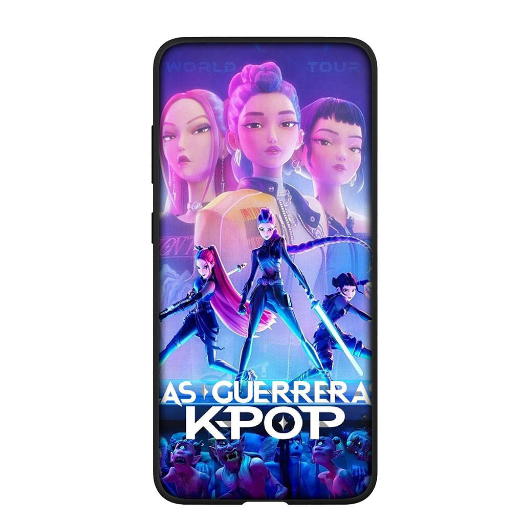 Telefoonhoesje voor Samsung Galaxy S25 S23 S22 S24 Ultra FE A05 A06 A15 A16 A36 A37 A35 A54 A55 A56 A57 A25 A26 A53 Mira KPop Jinu Zoey Demon Rumi Hunter for iPhone XS Max