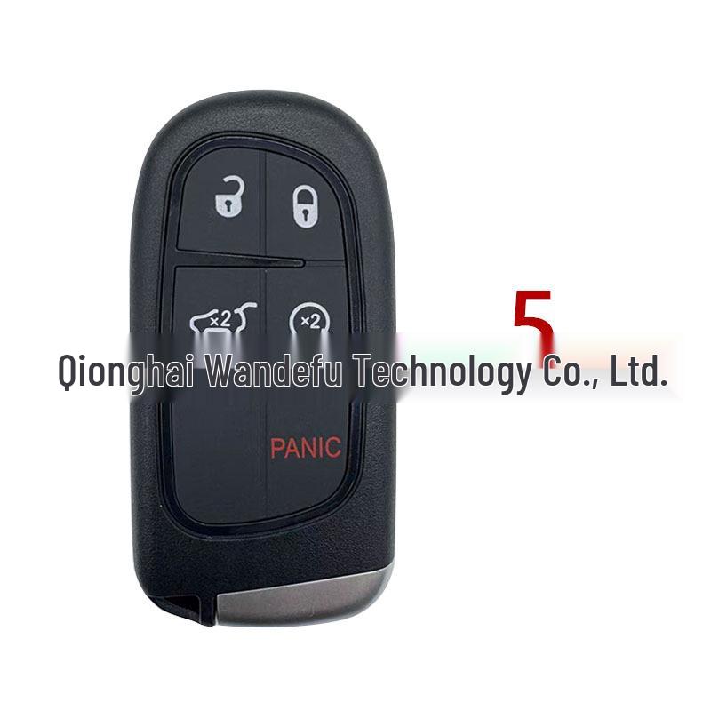 Key Shell for Jeep, Chrysler, Dodge, RAM, and Durango