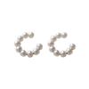 Korean Pearl Ear Cuff Clip Earrings Non-Piercing Bone C-shaped Without Puncture Minimalist Earrings For Women Fashion Jewelry