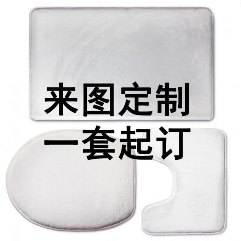 Halloween Witch Toilet Seat Cover Set 3pcs Non-Slip Plush Bathroom Mat Pumpkin Theme