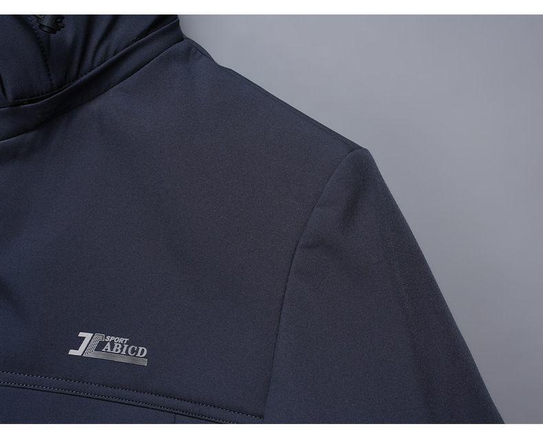 Men's Winter Cotton Jacket: Thickened Velvet Coat for Middle-aged & Elderly - Dad's Warm Outfit