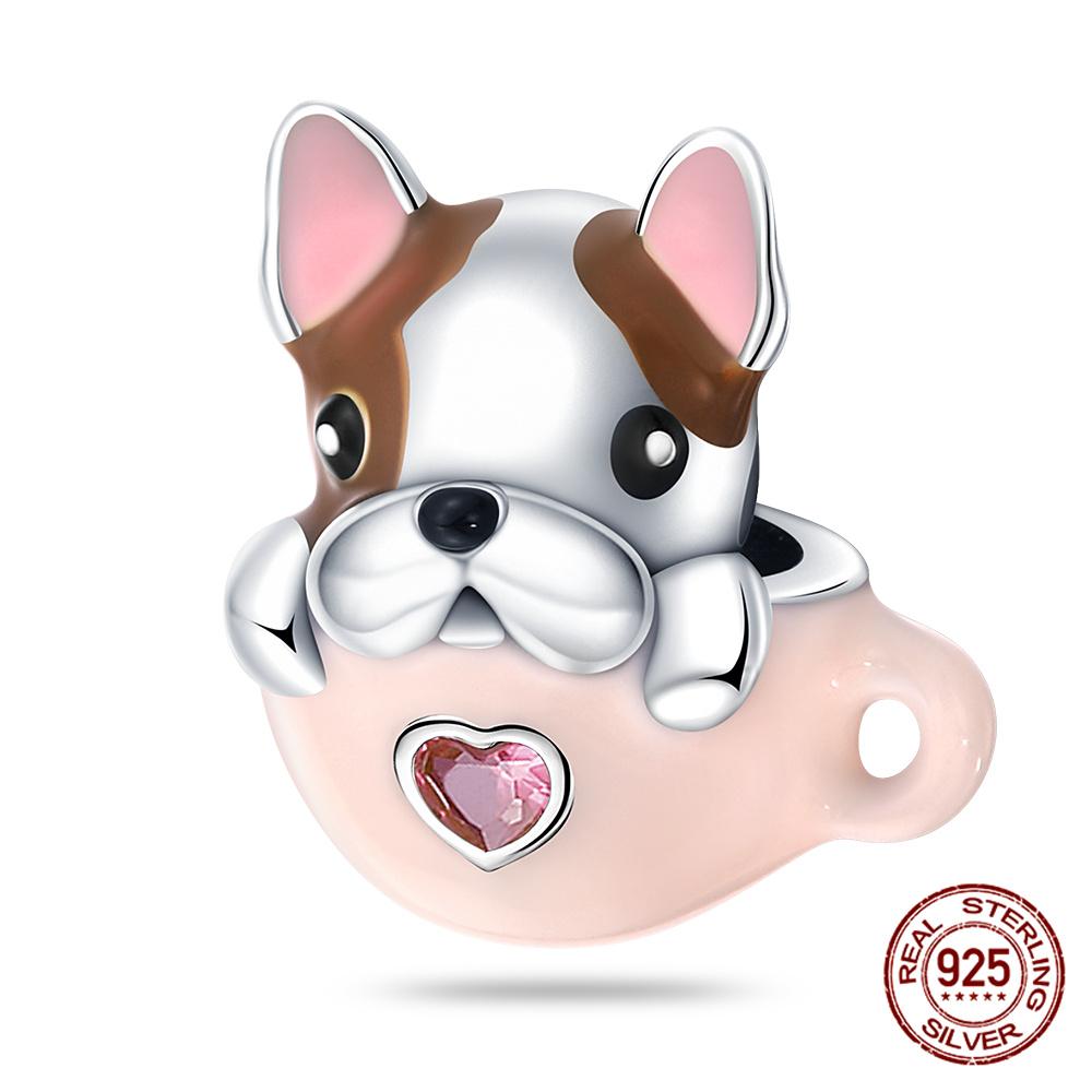 Originale Eulenperlen, 100 % Kupfer, Glückskatzen-Elefanten-Anhänger, passend für Originalarmbänder, DIY-Schmuckherstellung, Geschenk für Frauen