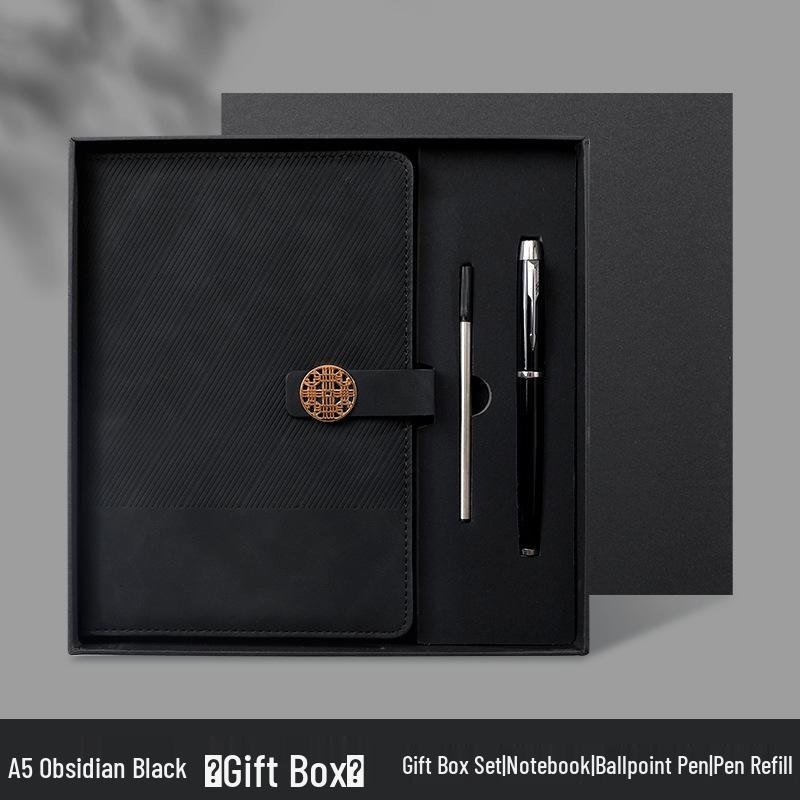 Custom Notebook & Diary Gift Set with Logo for Company Event or Student