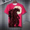 Printed Fashion Crew Neck Short Sleeve Top Casual Comfort T-Shirt Men's