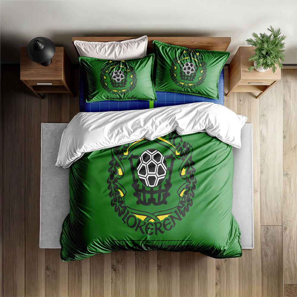 

Comforter K.S.C. Lokeren Temse King Queen Double Full Twin Single Size Set Comforter (quilt)-EU Single(135*200cm)3pcs