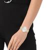 Calvin Klein Watch Quartz Movement Stainless Steel Strap White Dial Women's Watch C-shaped Temptation Small Gold Watch Women's Watch 25200191
