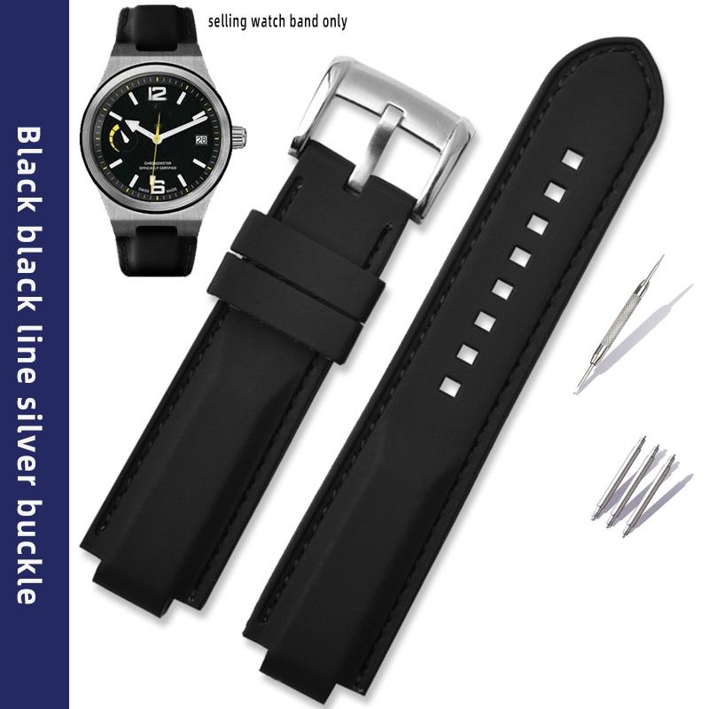 

Silicone Watch Strap 22mm for Tudor North Flag Unique Series M91210n Sports Waterproof Soft Comfortable Watchband Accessories 22mm-12mm