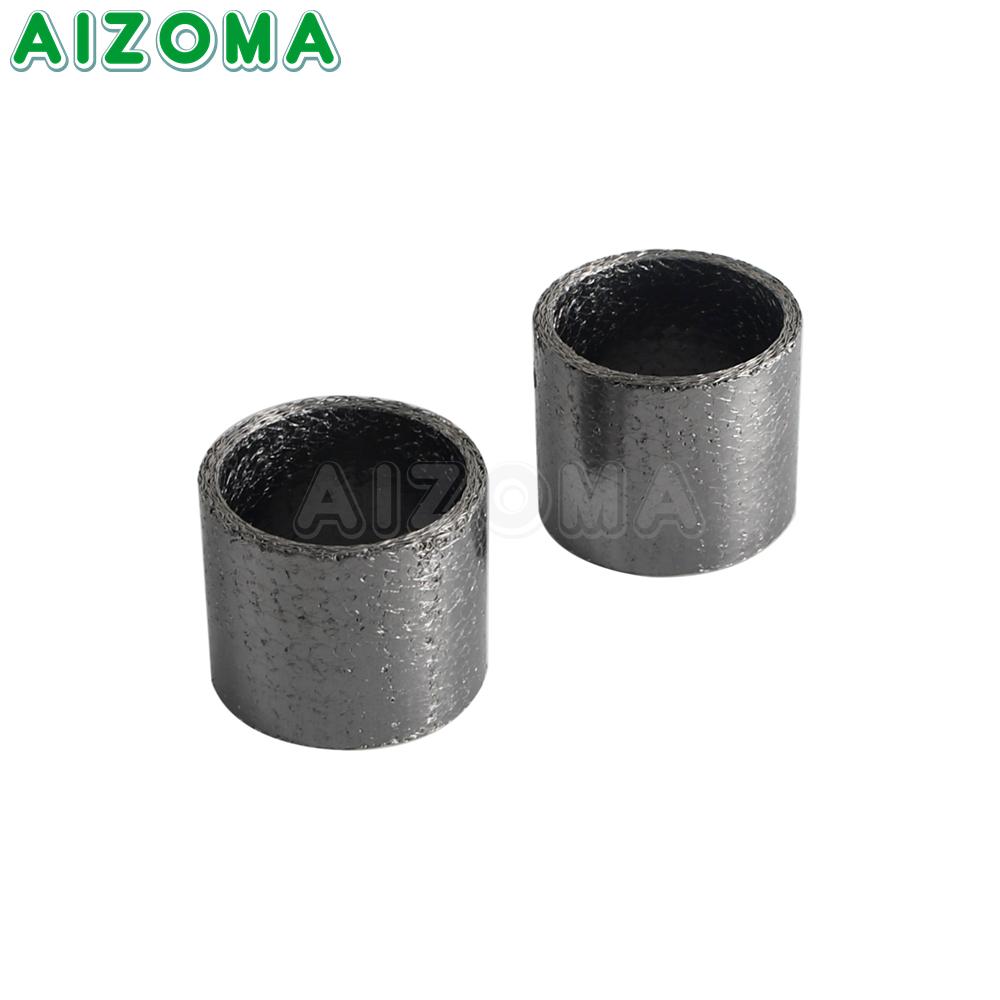 44x38x37mm Exhaust Muffler Gasket For Harley Touring Dyna Softail Sportster XL 833 1200 Motorcycle Exhaust Gasket OEM 65900017 A