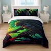 Predator Bedroom 3Pcs Bedding Set Soft Bed Sheet Pillowcases Home Bedding Decoration