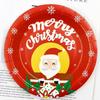 Environmental Christmas Paper Plates Disposable Christmas Paper Cups Christmas Tableware Set  Home