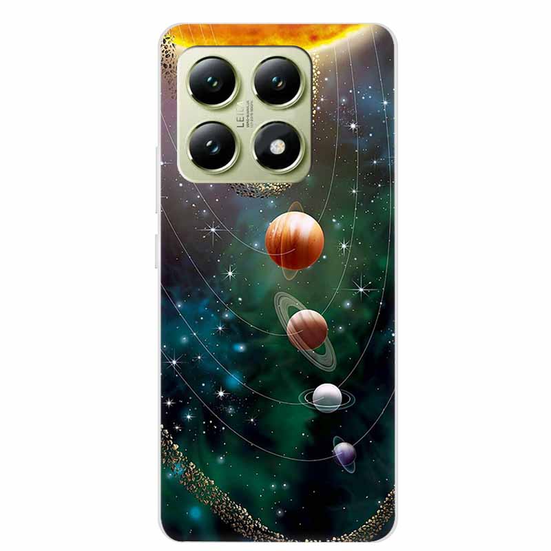 6.67" For Xiaomi 14T Pro 5G Phone Case Clear Silicone Soft TPU Back Cover Case For Xiaomi 14T Pro Case 14 T 14TPro Protective