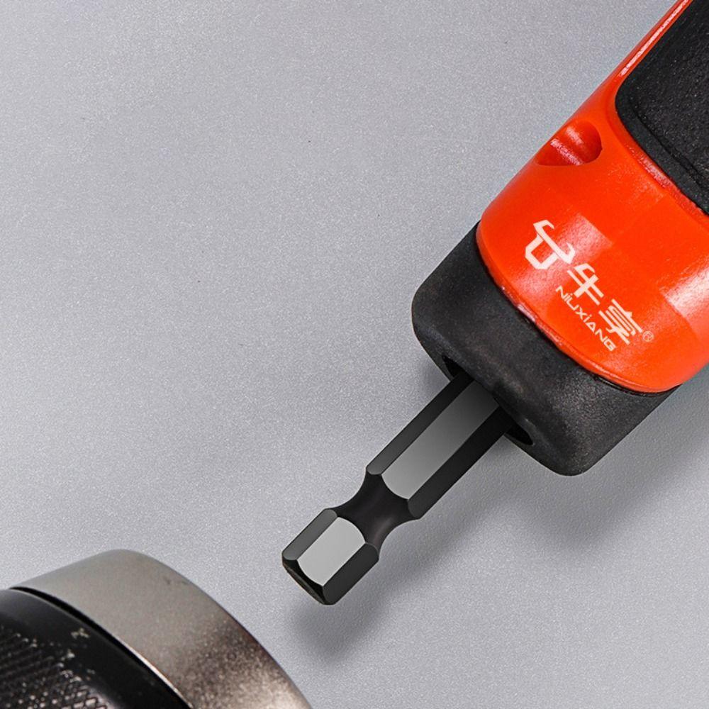 Magnetic Drilling Shank Adapter Hex Drill Bits Socket Holder 90° Drilling Adapter  Carpentry