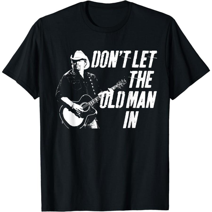 Don t Let The Old Man in Vintage with A Guitar T-Shirt XXXXXL разноцветный
