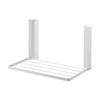 Yamazaki Washing Machine Side Magnet Folding Shelf White Approximately Tower Space-Saving Rack Type 5096