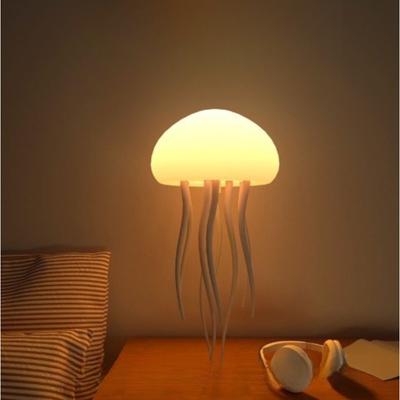 Lumière LED Sportive Méduse Rechargeable par USB-C Conception à Double Installation, Convient pour Accrocher et Poser, Belle et Chaleureuse