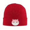 New Adventures Bonnet Hats Time Timmy the Cat Beanie Hats Design Knitted Hat Spring Vintage Unisex Women Hippie Elastic Cap
