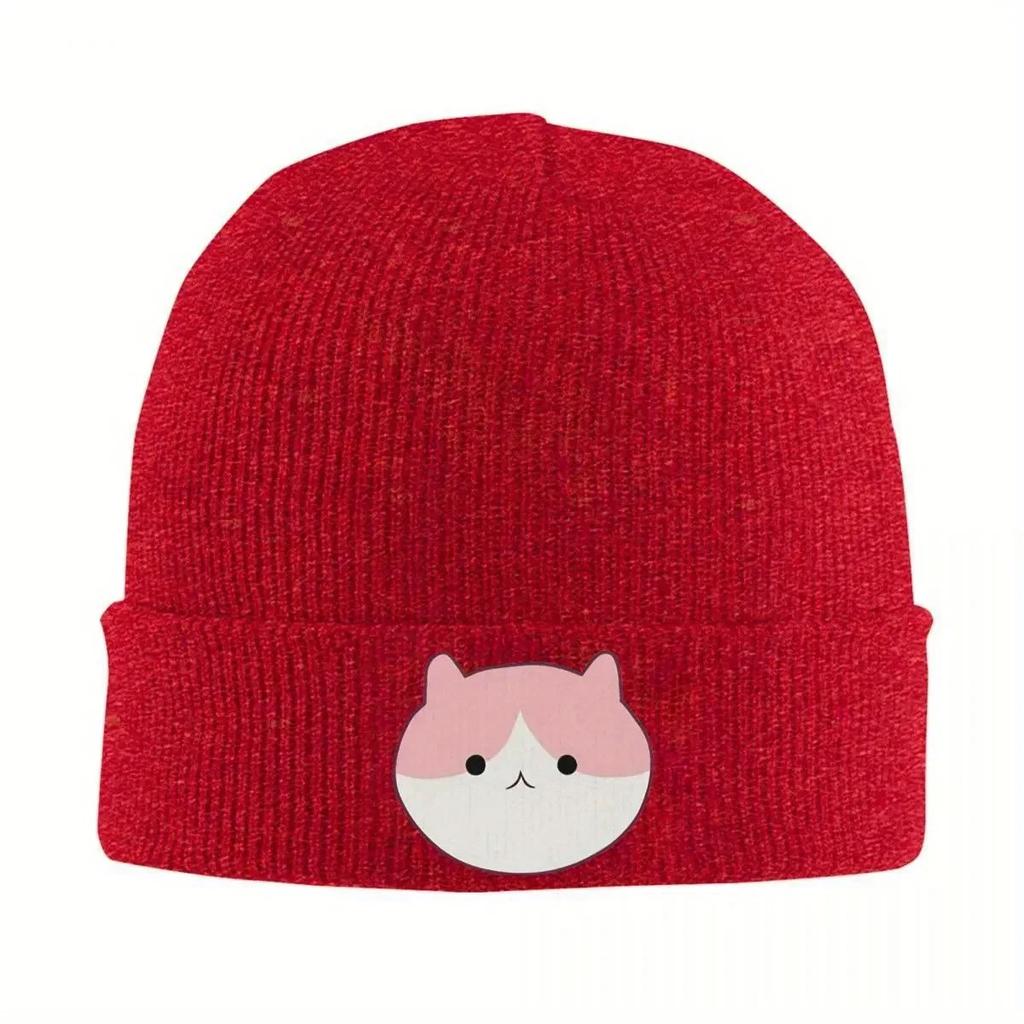 New Adventures Bonnet Hats Time Timmy the Cat Beanie Hats Design Knitted Hat Spring Vintage Unisex Women Hippie Elastic Cap
