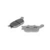 Nissin Brand Brake Pads BRAKE PAD Premium Pads Semi-Metal, Part Number: A0400, 1 Set, 2 Pieces of 2 Wheels, Motorcycles