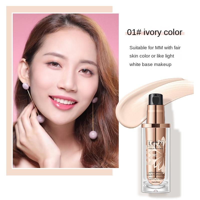 Leezi Peptide Repairing Makeup Foundation Mise à niveau sans démaquillage