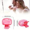 Ventilated Toothbrush Head Cover Clip, Portable Dustproof PP Tooth Brush Protector for Travel Home