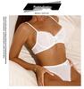 Ultra-Thin Mesh See-Through Lingerie Set - Minimizes Big Bust Appearance