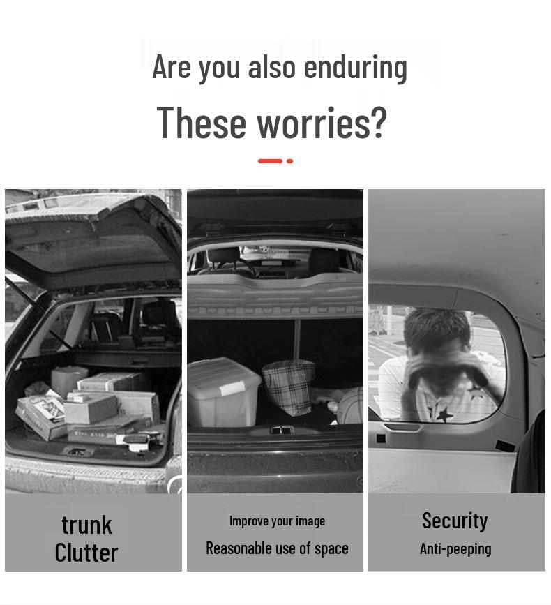 Wey Tank 300 Trunk Partition: Interior Cargo Cover & Storage Modification