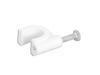 Round Cable Holder 6Mm White Flop