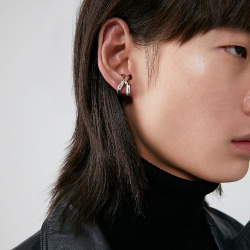 keep’em ETERNAL earcuff(WHITE) -Single piece-