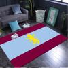 1PC Rug Football Villa Design Carpet, Chair Rug,Area Rug for Office Bedroom Living Rooms Bedroom, Doormat Decor Christmas Fan Gifts
