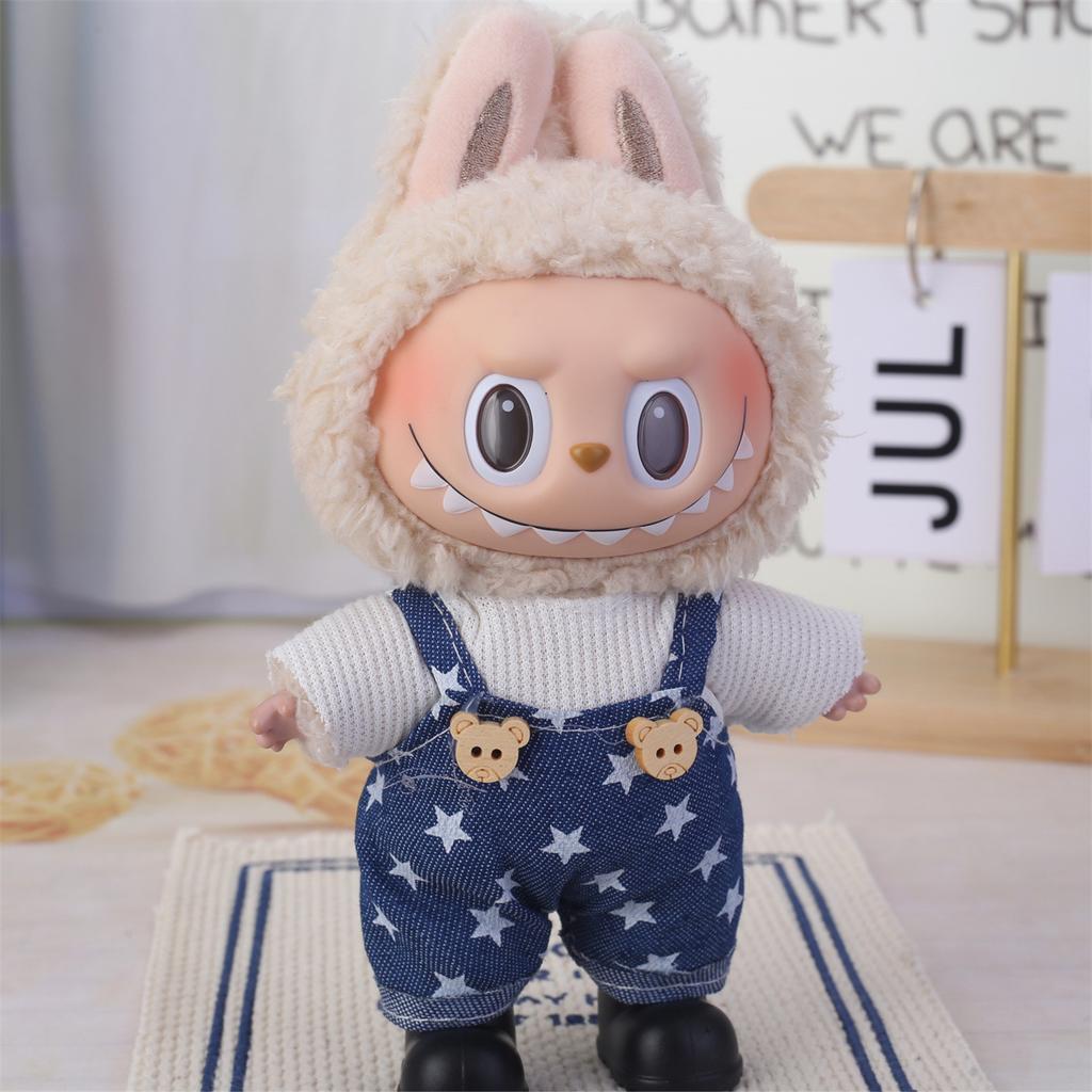Labubu Baby Clothing Is Compatible with First, Second, and Third Generation 17cm Labubu Dolls