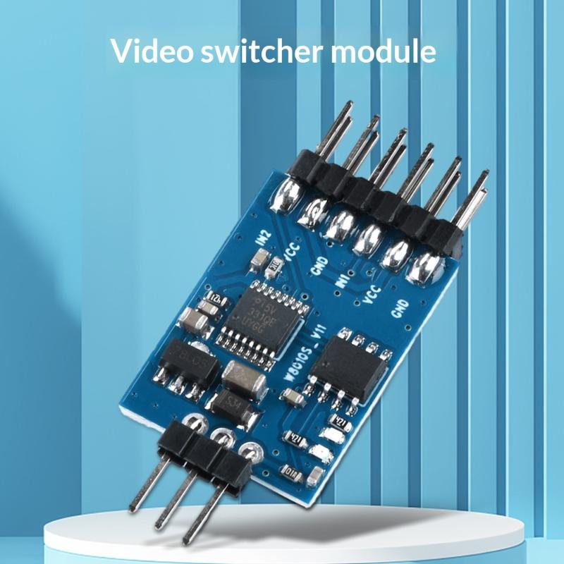 DC 5-12V 3 Channel PWM Video Switcher Board for FPV Drone Camera Easy Crossover High Compatibility for RC Quadcopters Aerial Photography